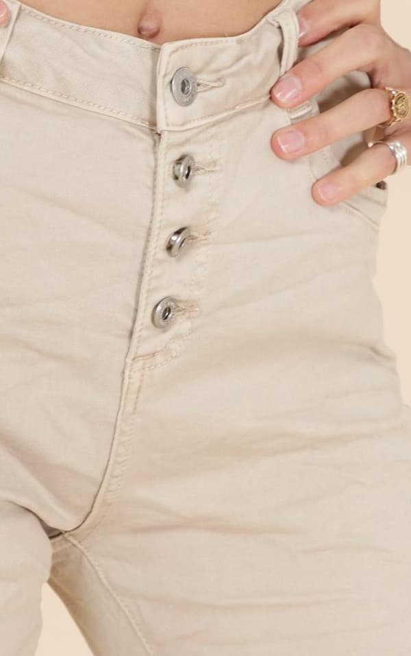 Chic - Caprishorts 3167 4 knappar