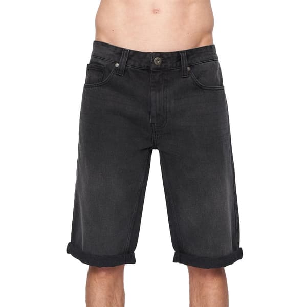 Crosshatch Mens Tillforth Denim Casual Shorts