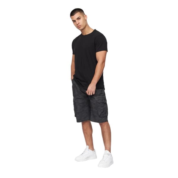 Crosshatch Mens Hanwhere Camo Cargo Shorts