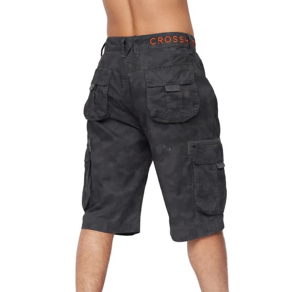 Crosshatch Mens Hanwhere Camo Cargo Shorts