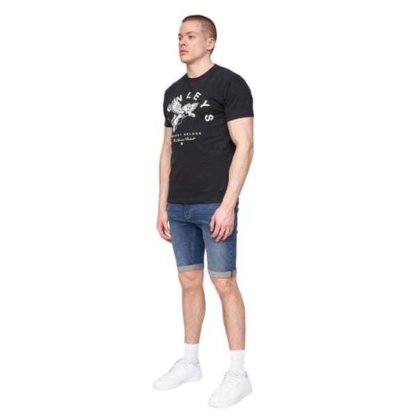 Henleys Mens Flex Denim Shorts