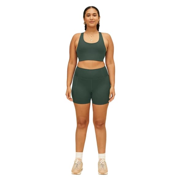 Girlfriend Collective Womens/Ladies Compressive High Rise Running Shorts