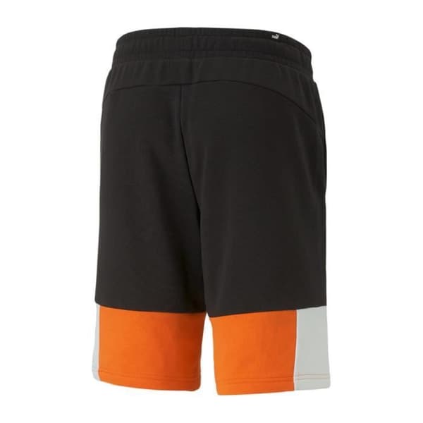 Puma Ess Block svart/orange shorts för män