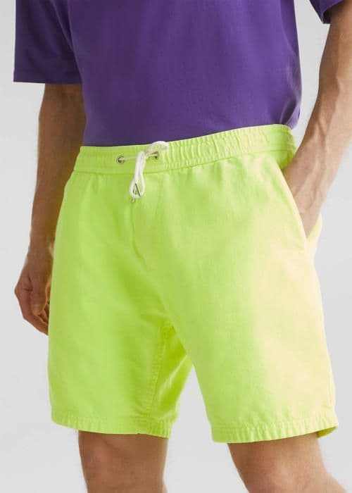 Edc by esprit shorts - 050CC2C313 - Shorts, ljusgul (740), XS Men