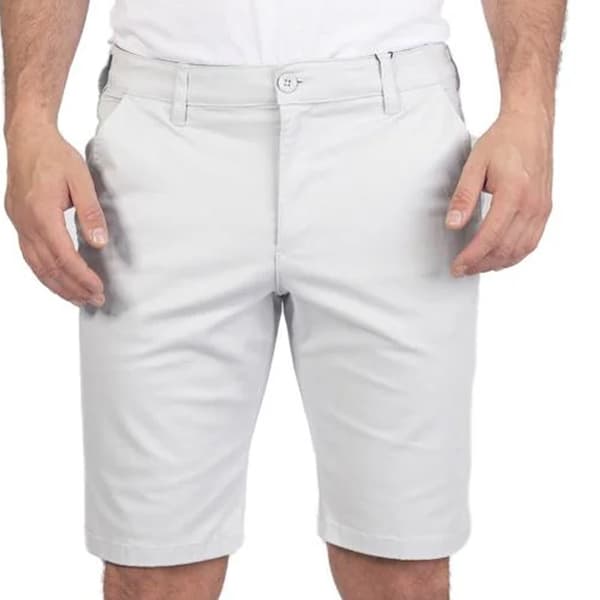 Island Green Mens Contrast Trim Golf Shorts