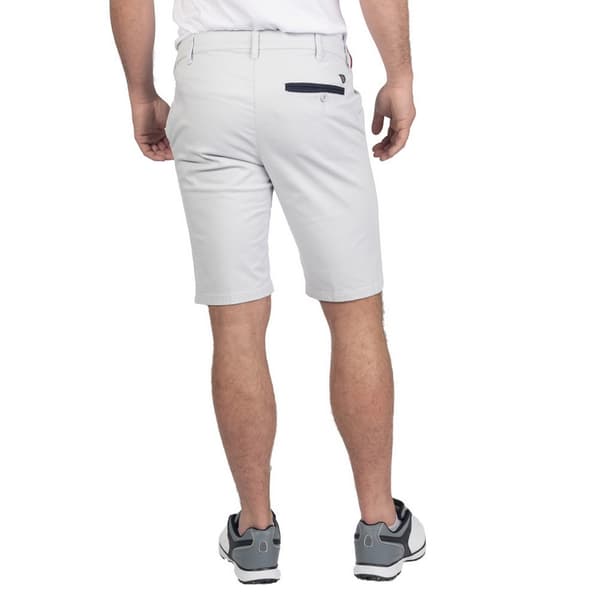 Island Green Mens Contrast Trim Golf Shorts