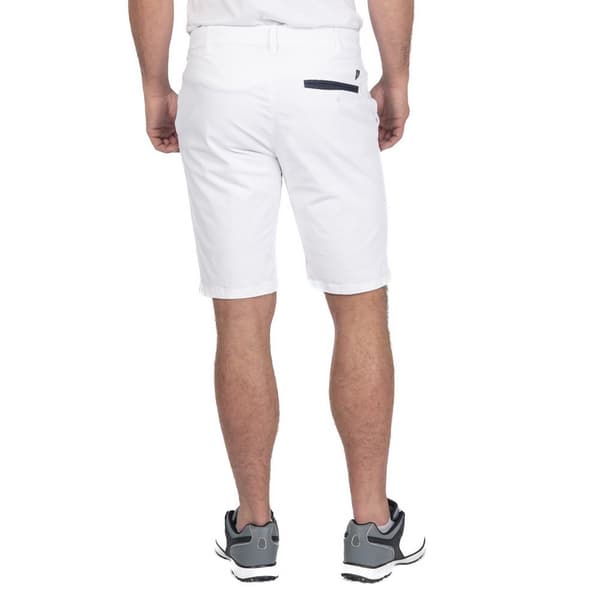 Island Green Mens Contrast Trim Golf Shorts