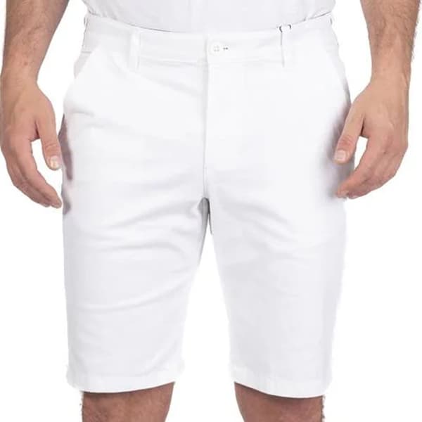 Island Green Mens Contrast Trim Golf Shorts