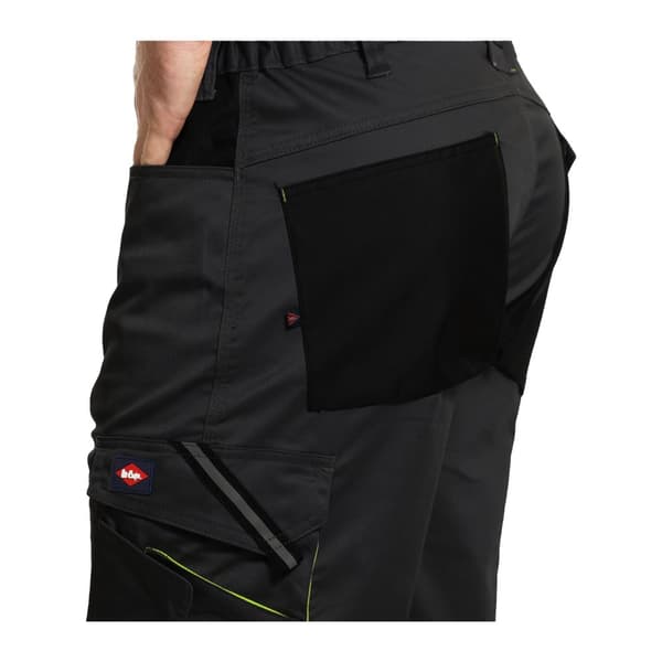 Lee Cooper Mens Stretch Reflective Multi Pocket Cargo Shorts