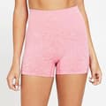 Miniatyrbild 4 av 9: Rosa Fitness shorts med hög midja Large