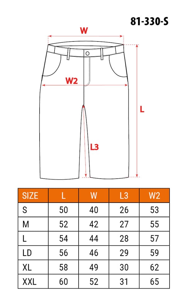 BOMULL shorts, storlek S/48