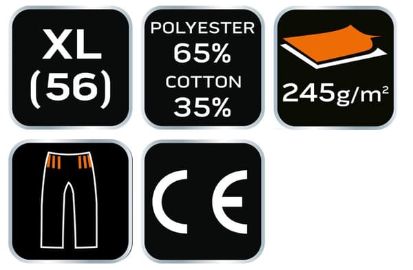 BASIC shorts, størrelse XL/56