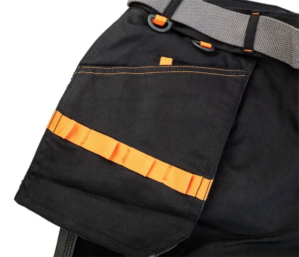 HD Slim arbejdsshorts, bælte, str. XL
