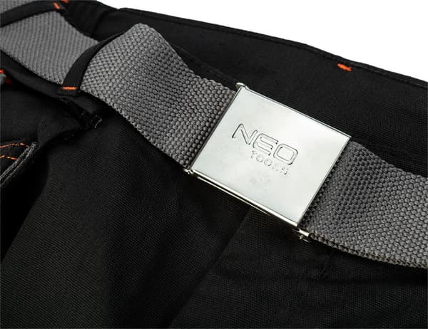 HD Slim arbejdsshorts, bælte, str. XL