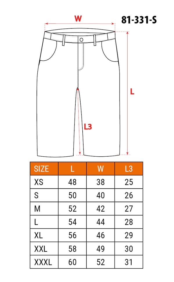 Shorts, 100% bomuld, str. S