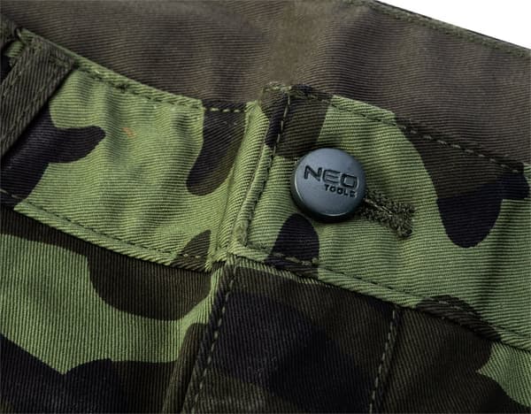 Camo-shorts, str. L