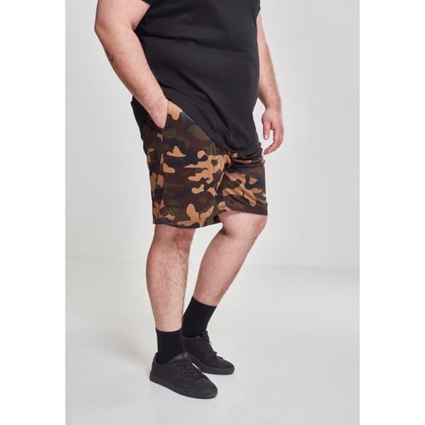 Shorts i mesh - Urban Classic - Camo Mesh Shorts - Militärfärg - Loose fit - Unisex
