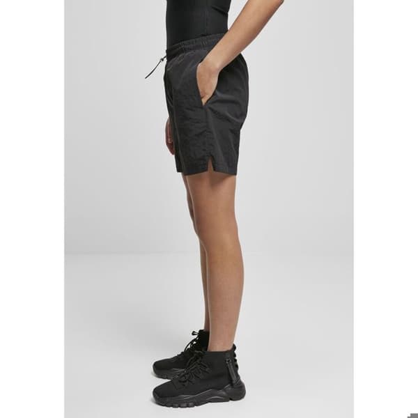 Kort - Urban Classics - Kvinna - Svart - Nylon - Lös passform