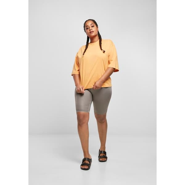Cykelshorts - Urban Classics - Dam - Syntetiskt läder - Hög midja - Optimalkomfort