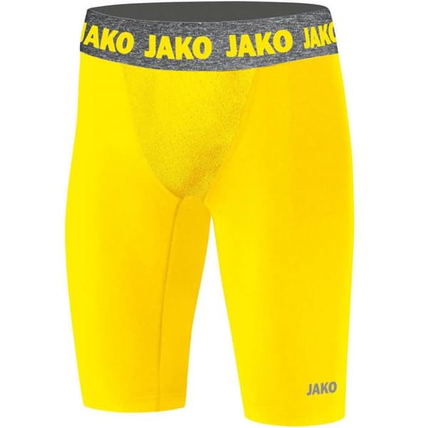 Korta cykelbyxor - Jako - 2.0 - Innovativ kompression - Andas - Citron gul