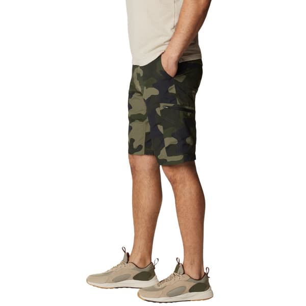 Columbia Silver Ridge Printed Cargo Short 1587033397, Mand, Shorts, Grøn
