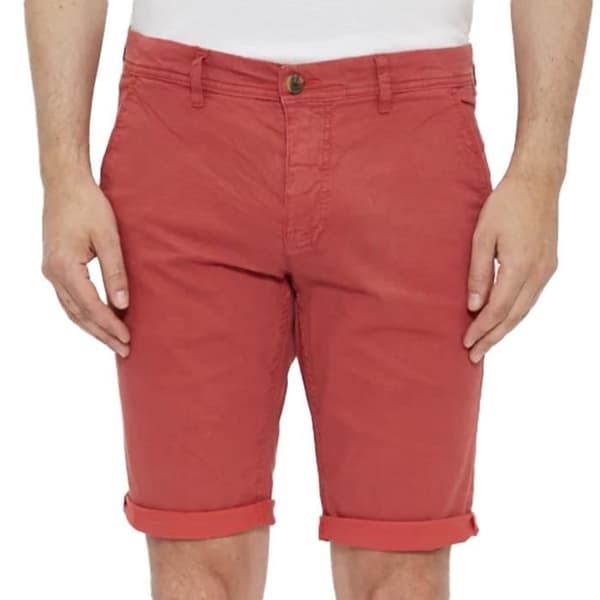 Bermuda Rouge Homme Paname Brothers Bounty
