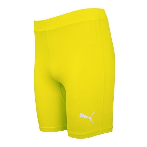 Kort kompressionsshorts Gul Fluo Herr Puma Basela