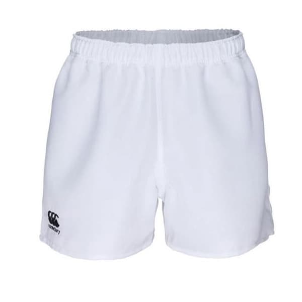Kort vit rugbyshort för pojkar Canterbury Based