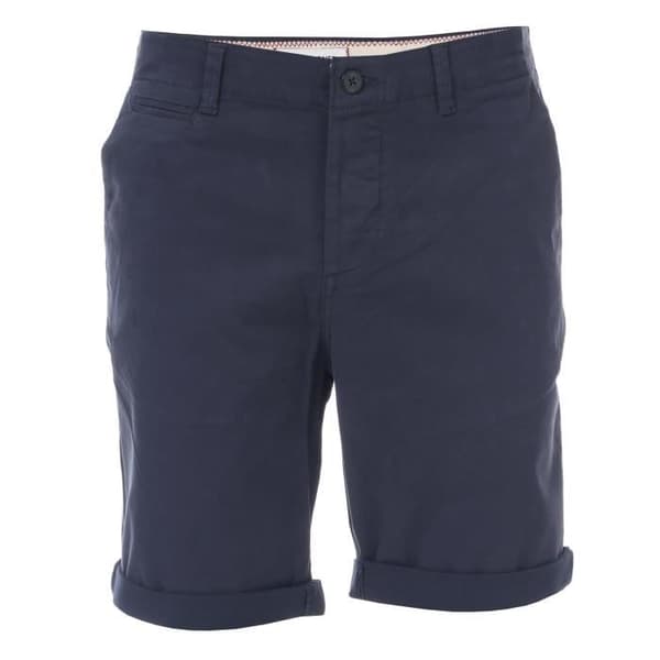 Kort Jack Jones Basic Chino För Herr I Mörkblå.