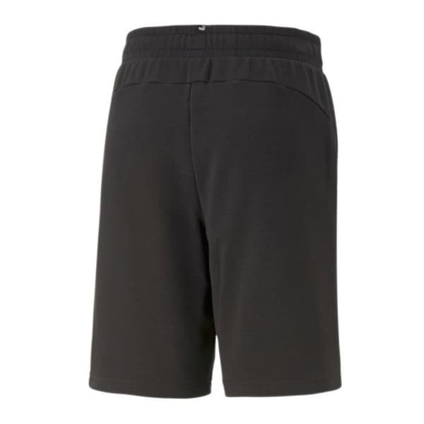 Kort Kille - Puma - Ess+ Lab - Svart - 100% Polyester - Elastisk Midja