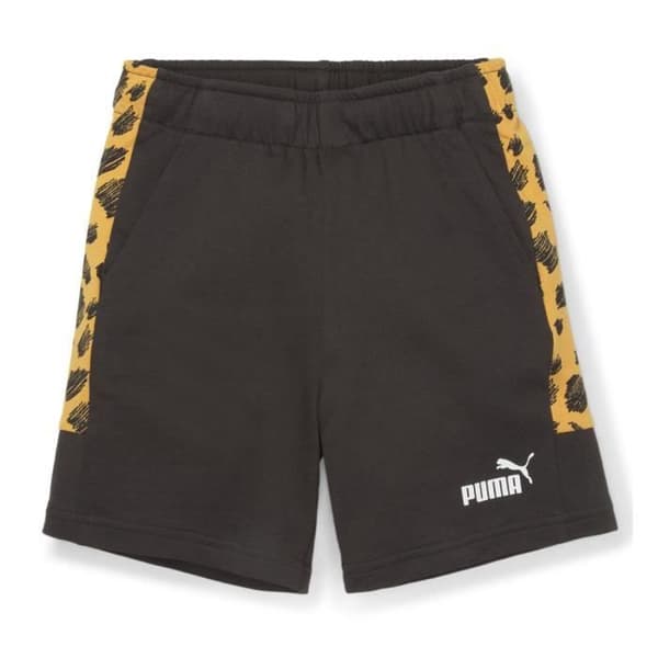 Sweat - PUMA - Kompisar - Svart - Baby Flicka - 100% Bomull - Elastisk Midja
