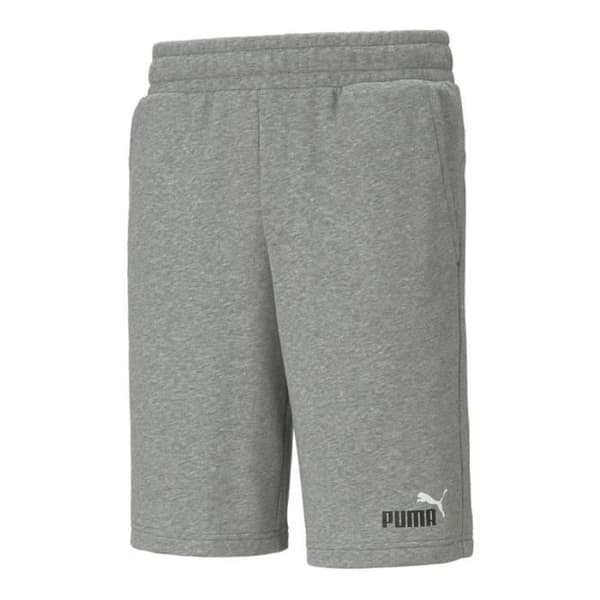 Kort kille - Puma - Essential - Grå - Klassisk Passform - Elastisk Midja
