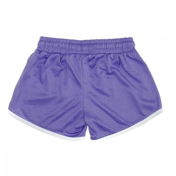 Sportshortar - Reebok - Barn - Lila/Vit - Elastisk midja - Meshmaterial