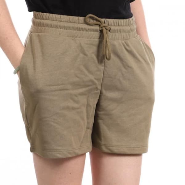 Kort - Endast - Kaki - Elastic waist - 2 fickor - Kvinna