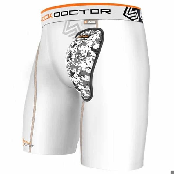 Korttights med kompression - Shock Doctor - AirCore - Komfort - Ultra cup - Multisport