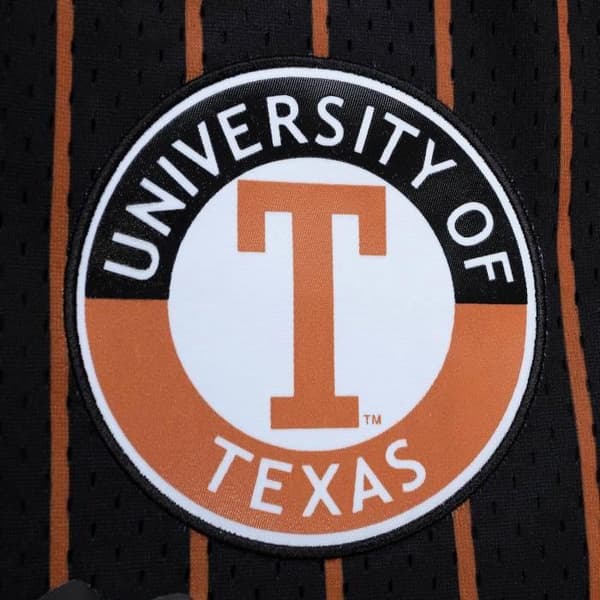 Shorts för basket M&N University Of Texas - Svart - Herr - 100% polyester
