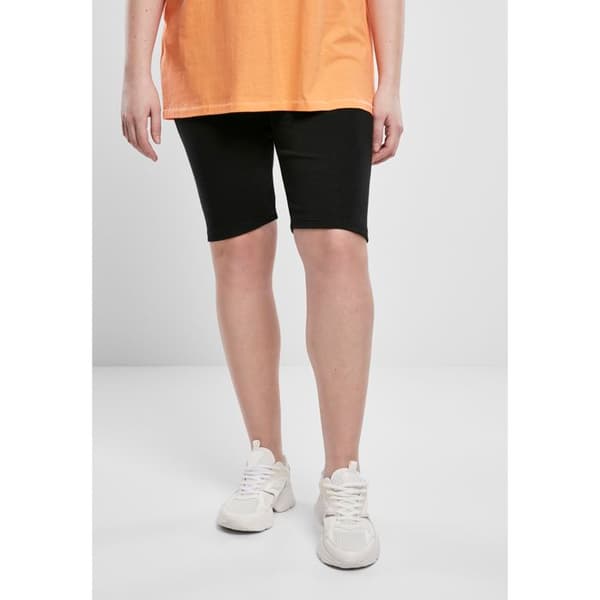 Kort dam stora storlekar - Urban Classic - Hög midja - Extra stor elastik - Svart - Urban mode