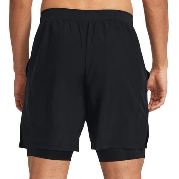 Kort Sportbyxa Svart Man Under Armour Ua Launch 7
