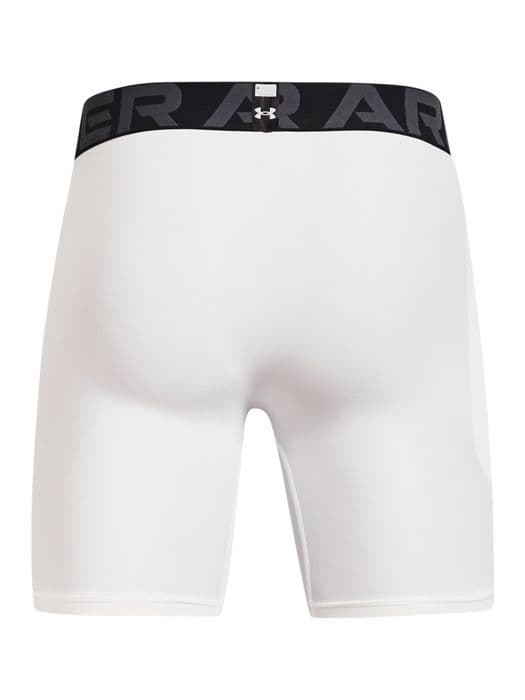 Under Armour HG Armour sportshorts för män - Vit - Multisport - Elastisk midja och lappficka