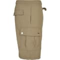Miniatyrbild 3 av 6: Korta Cargo - Urban Classics - Grön Kaki - 100% Polyester - Elastisk Midja - Cargo Fickor