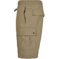 Miniatyrbild 4 av 6: Korta Cargo - Urban Classics - Grön Kaki - 100% Polyester - Elastisk Midja - Cargo Fickor