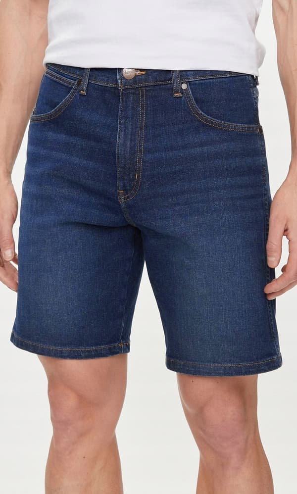Wrangler Texas Shorts Storm Mörka Jeansshorts W36