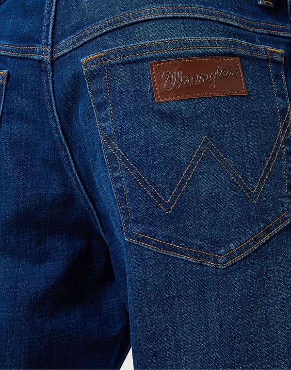 Wrangler Texas Shorts Storm Mörka Jeansshorts W36