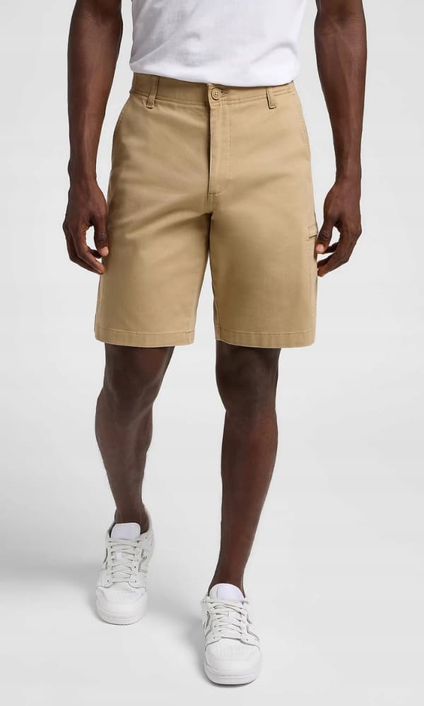 Lee XC WELTPOCKET SHORT BEIGE CARGO SHORTS COMBAT SHORTS W36