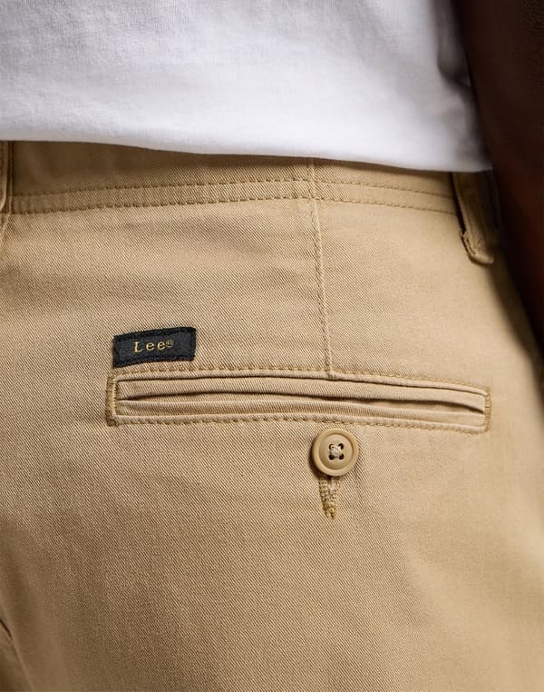 Lee XC WELTPOCKET SHORT BEIGE CARGO SHORTS COMBAT SHORTS W36