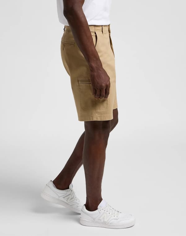 Lee XC WELTPOCKET SHORT BEIGE CARGO SHORTS COMBAT SHORTS W36