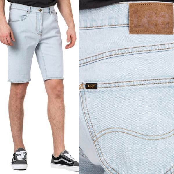 Lee 5-FICKORS SHORTS Mixtape JEANSSHORTS LJUS JEANS W32