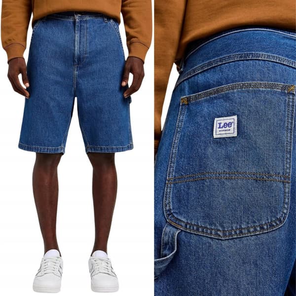 Lee CARPENTER SHORT Mellanfärgade ICKE-STRETCH COMBAT SHORTS W36
