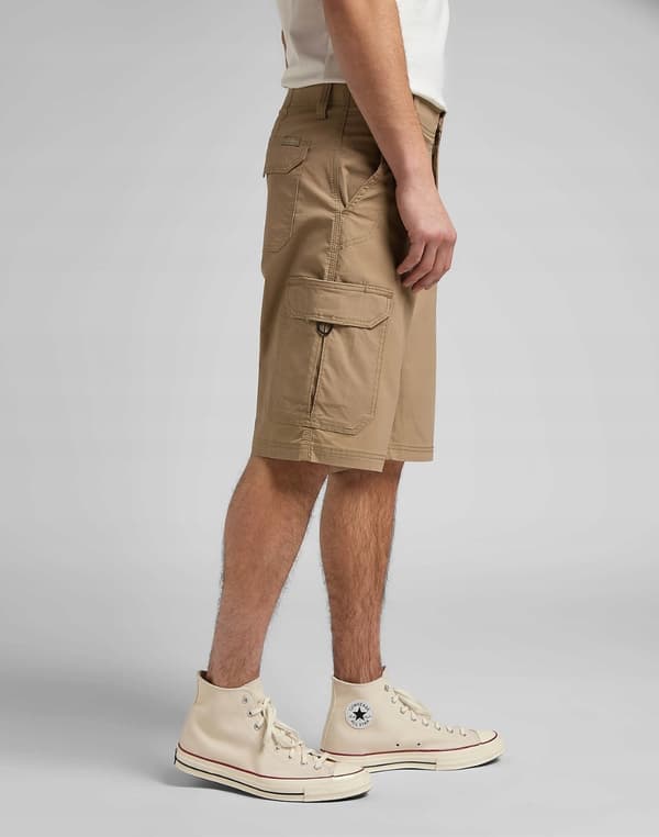 Lee XM CROSSROAD CARGO SHORT Nomad LOOSE BEIGE -SHORTSIT W32