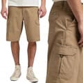 Pikkukuva 1 / 7: Lee XM CROSSROAD CARGO SHORT Nomad LOOSE BEIGE -SHORTSIT W32